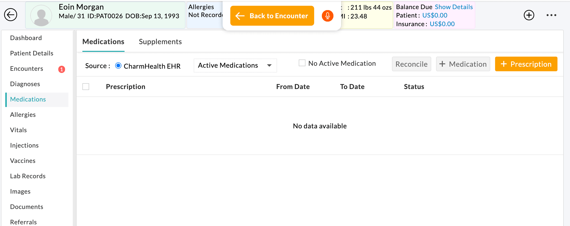 Back to Encounter Netwrok Instability