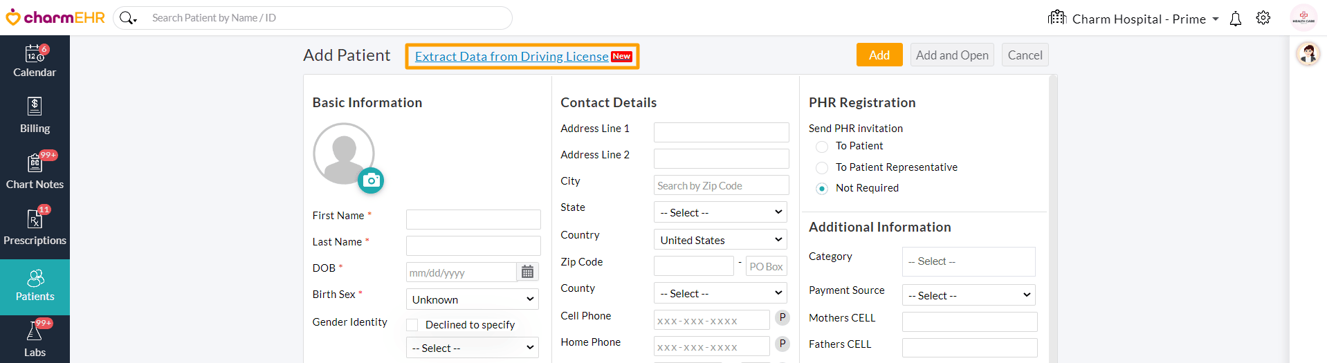 Extract Data From Driving License