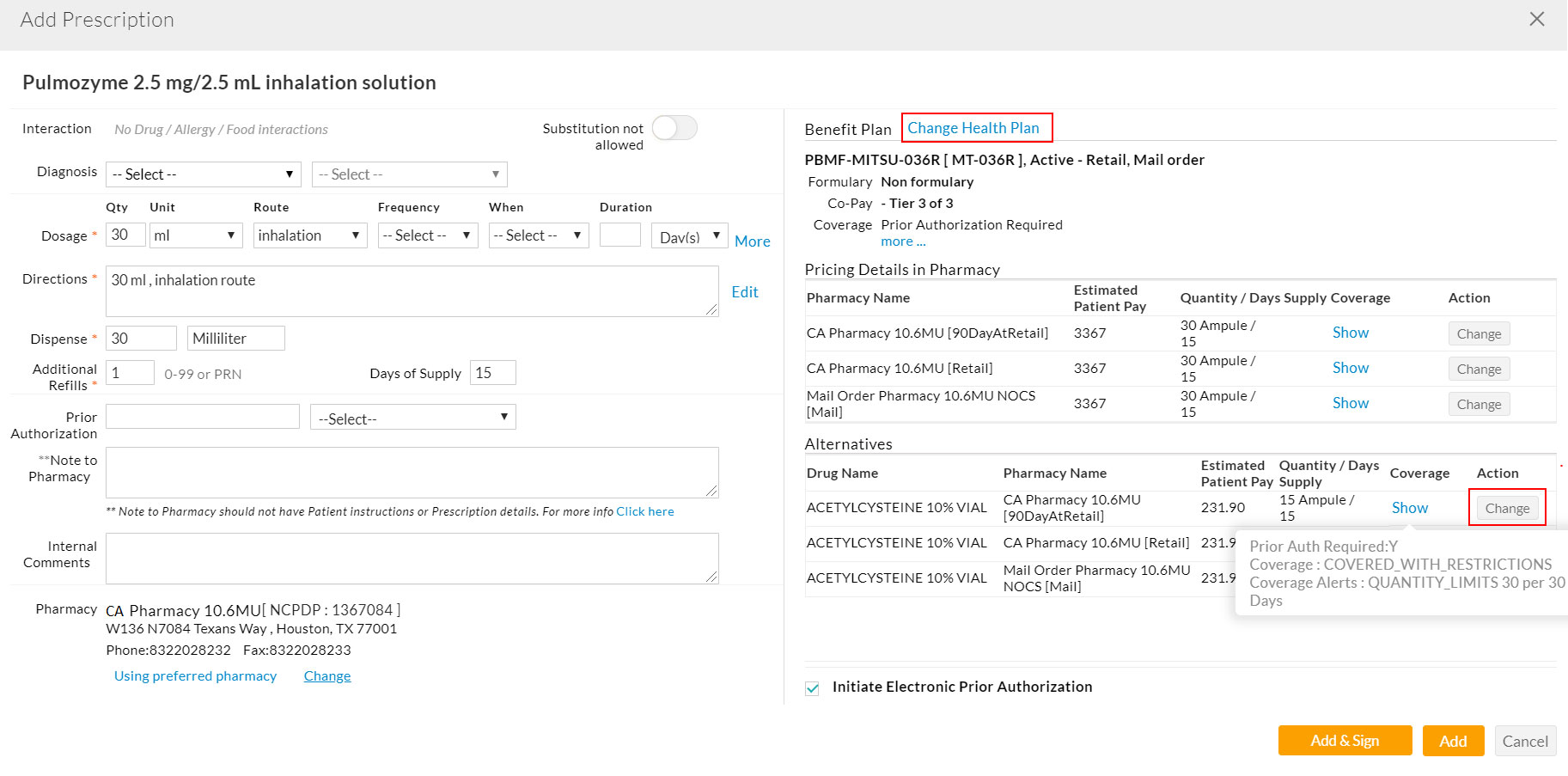 RTPB Change Health Plan