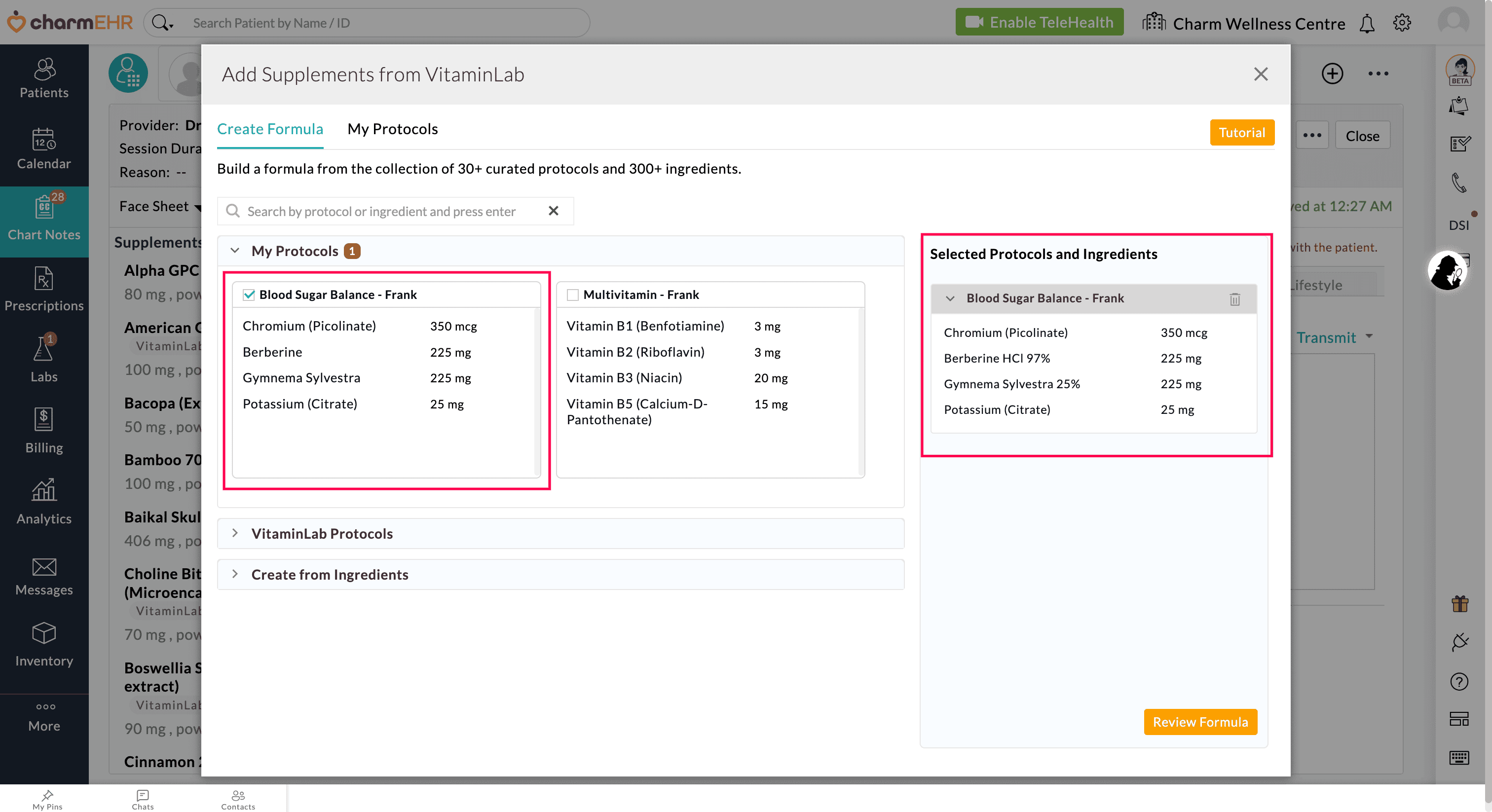 Selected Protocols From My Protocols