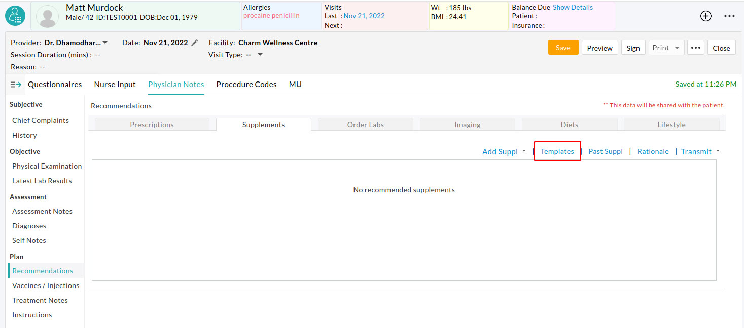 Using WholeScripts Templates