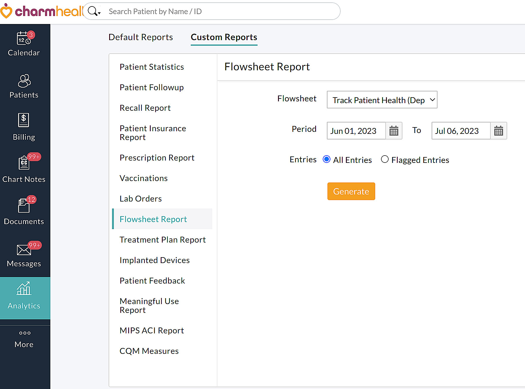 Export Flowsheet Report