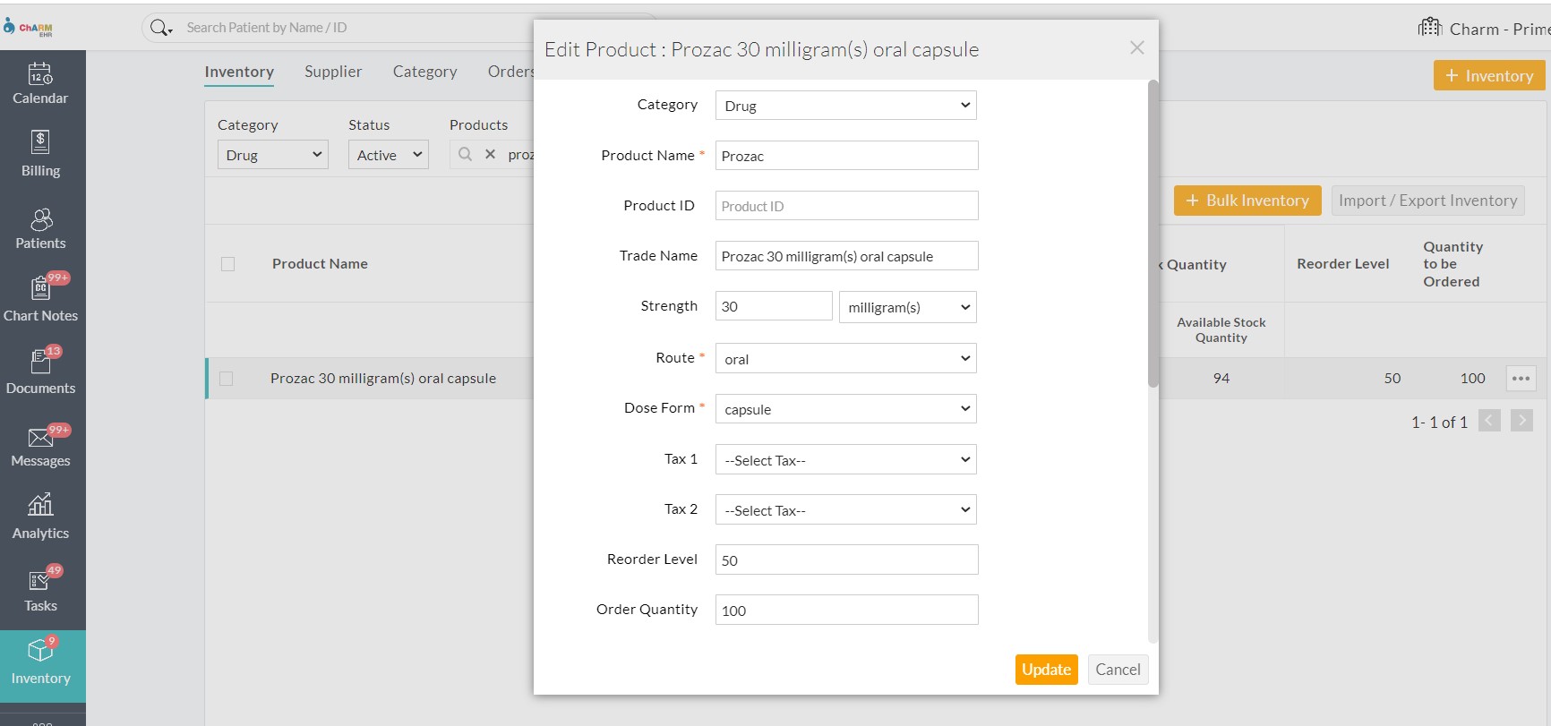 Edit Product Details