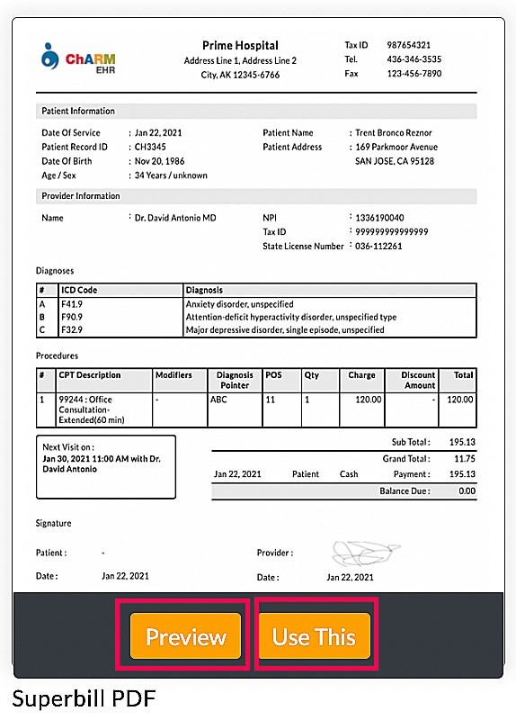 Invoice Templates Options