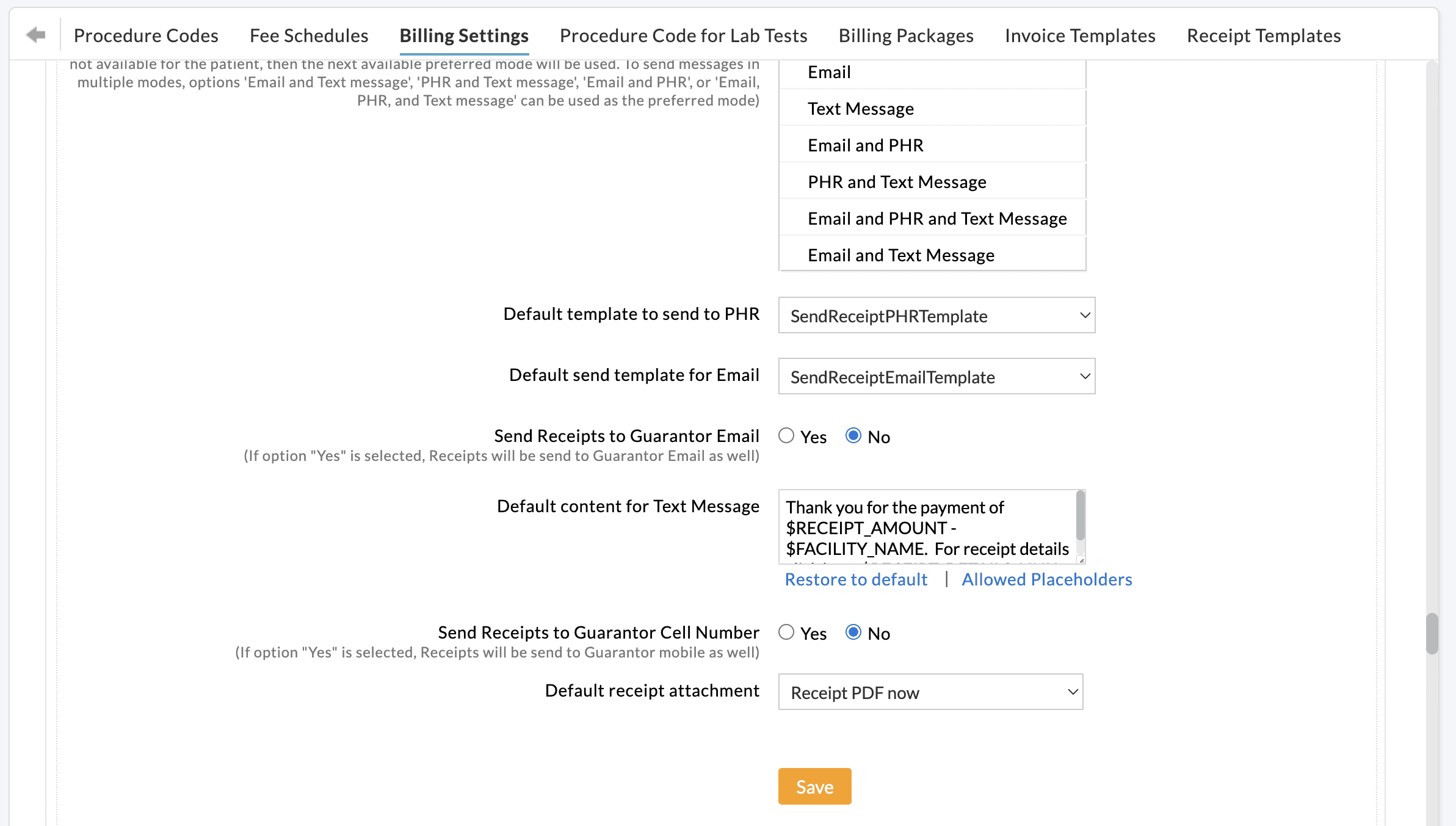 Send Receipt Automation