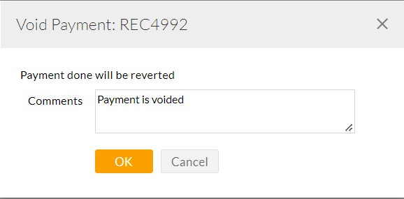 Void Payment