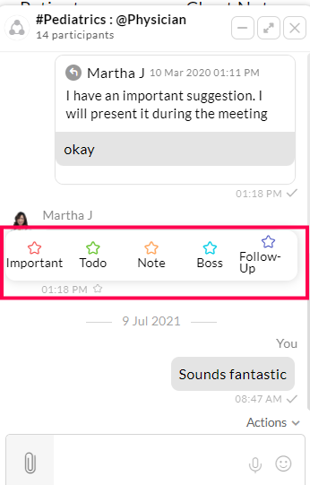 XXXStarred MessagesXX