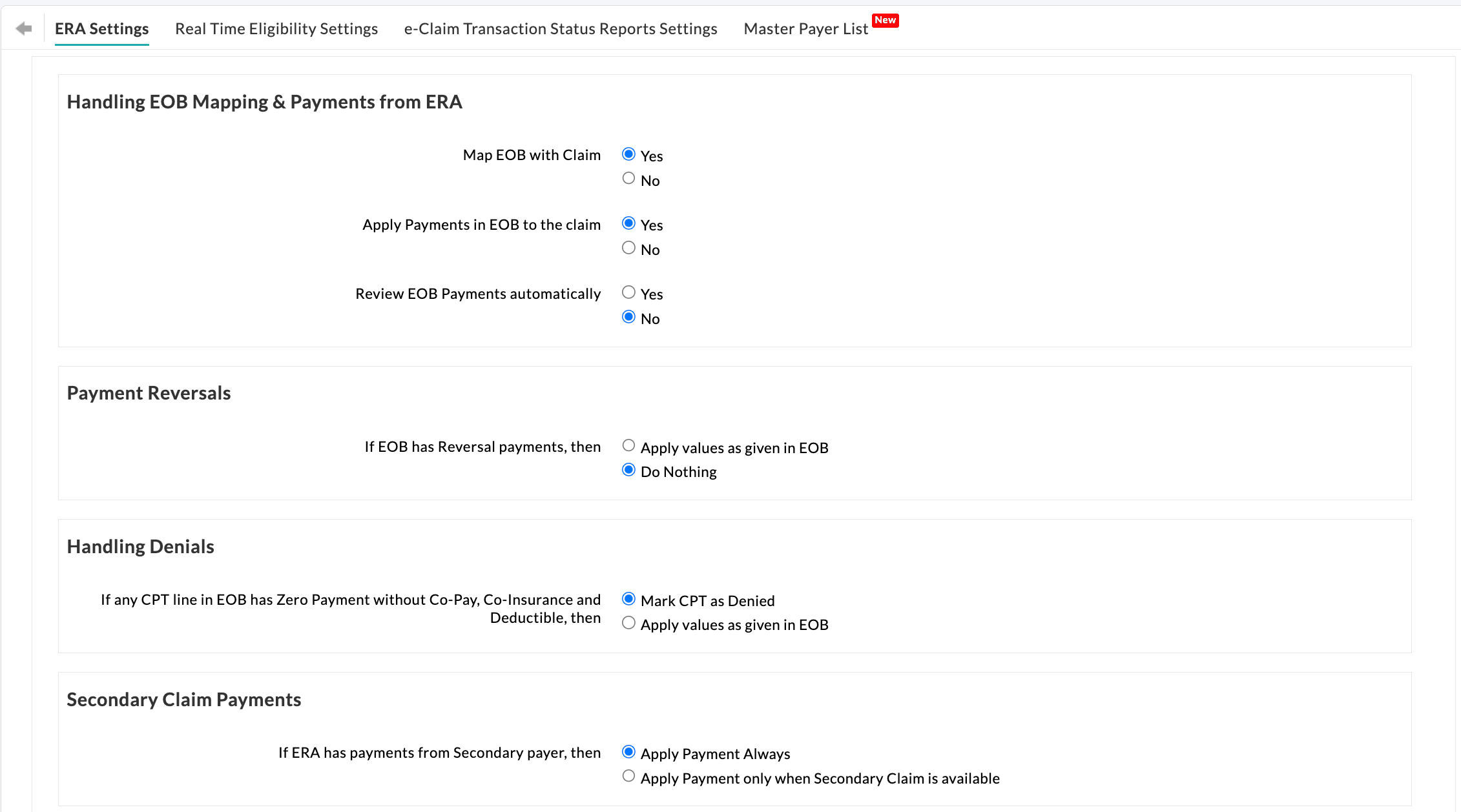 Apply Payment to Claim From ERA