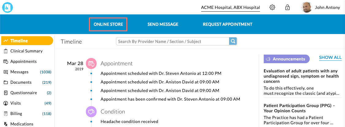 Ecommerce Store Link