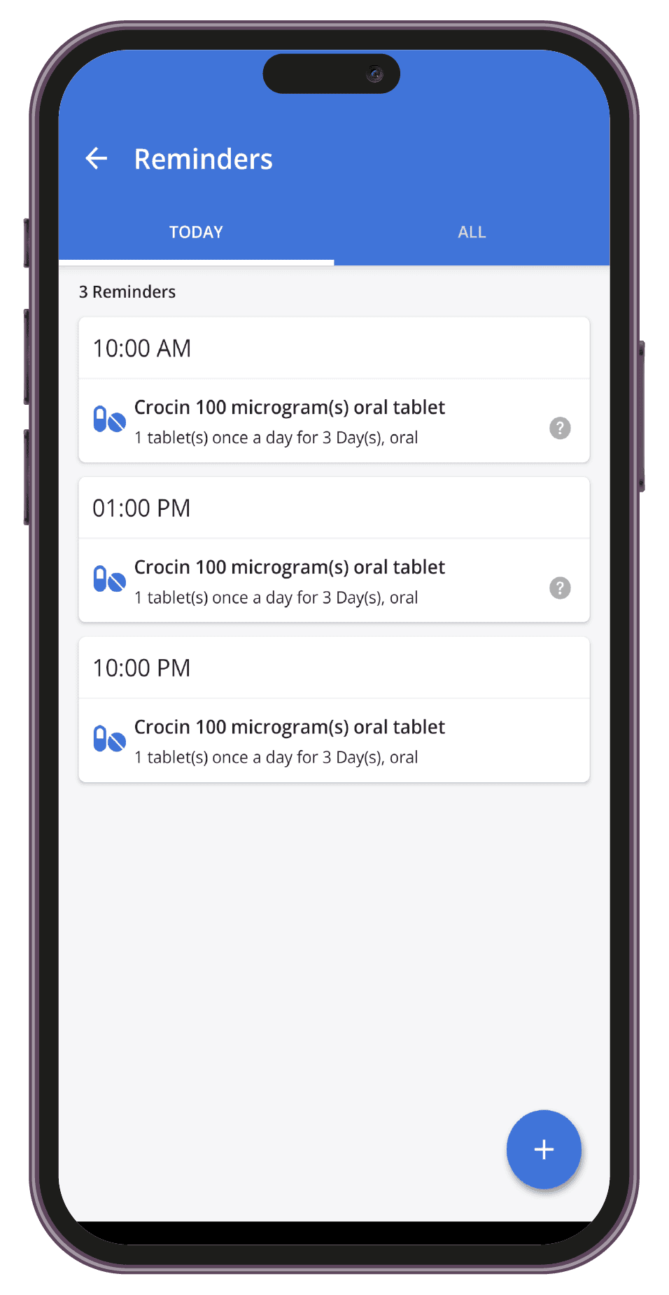 Reminders Today Android