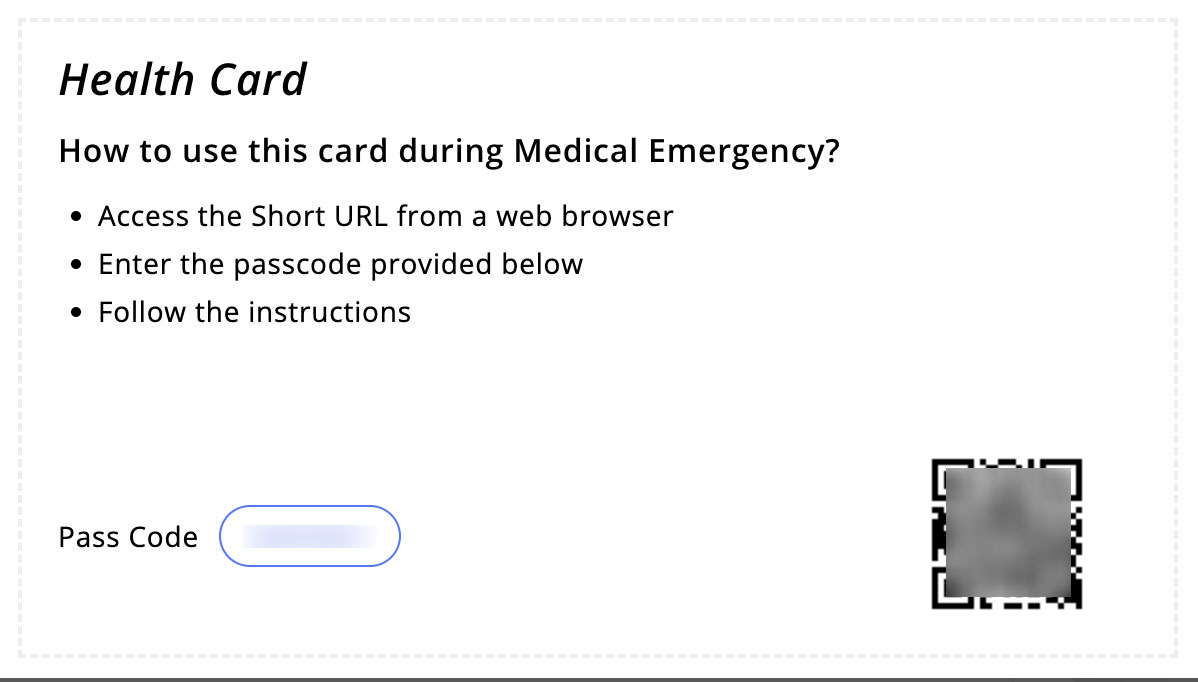 Health Card