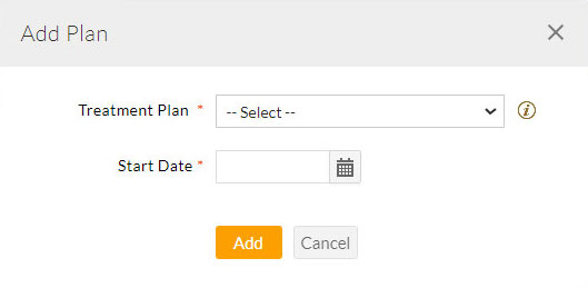 Add Treatment Plan