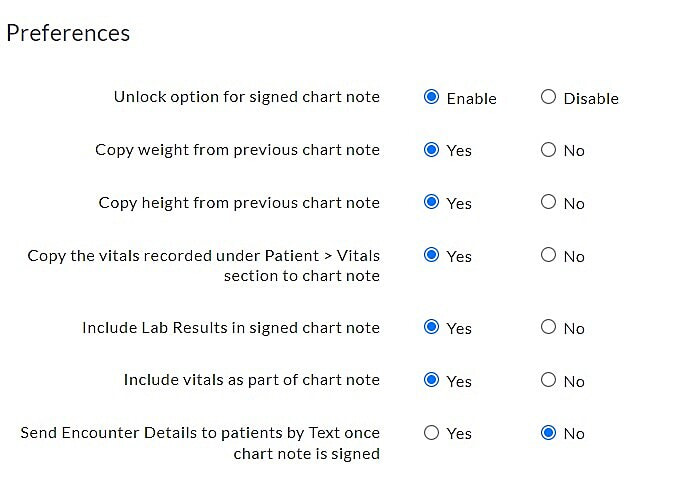 Encounter Preference