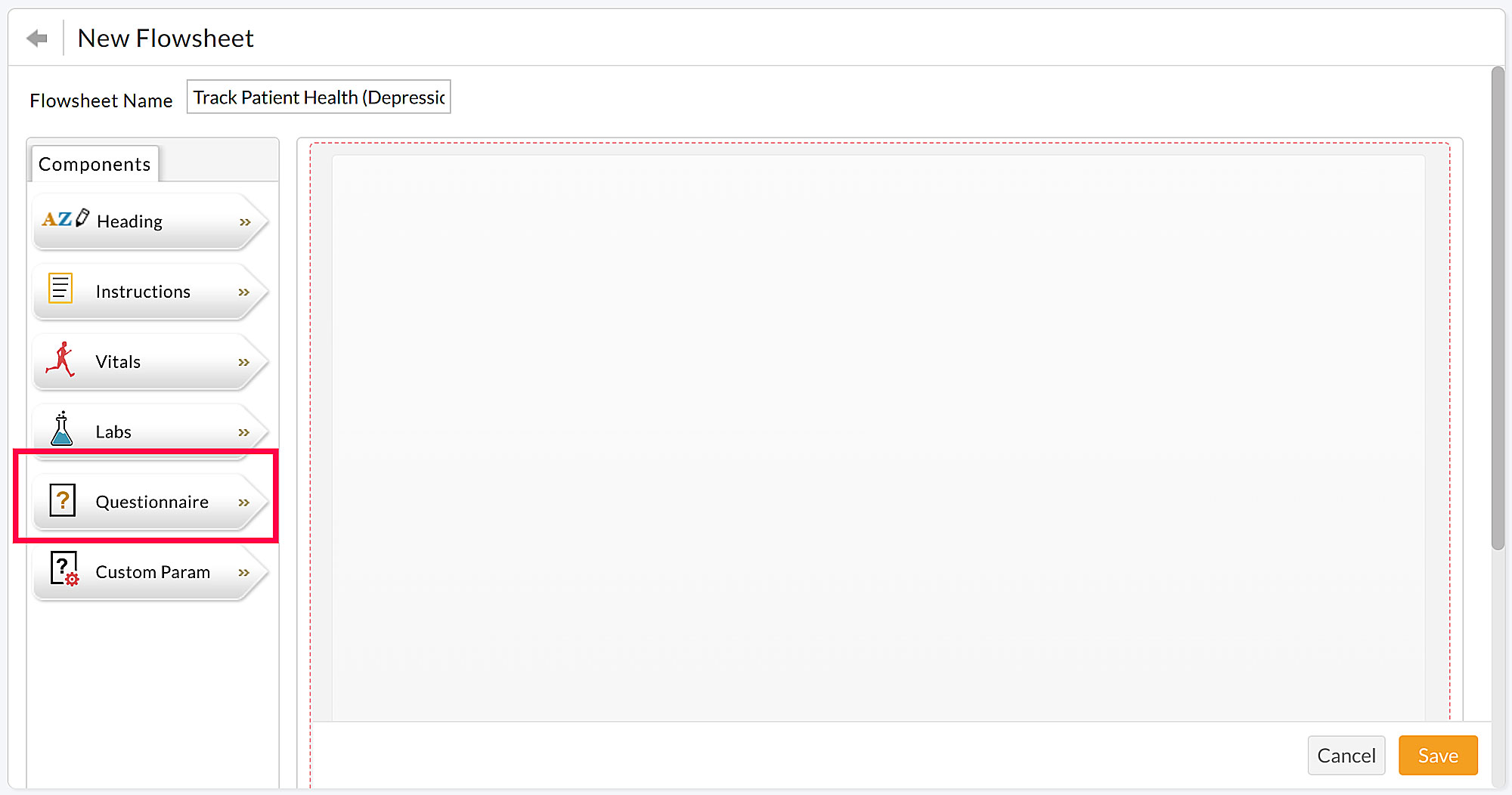 Flowsheet Questionnaire