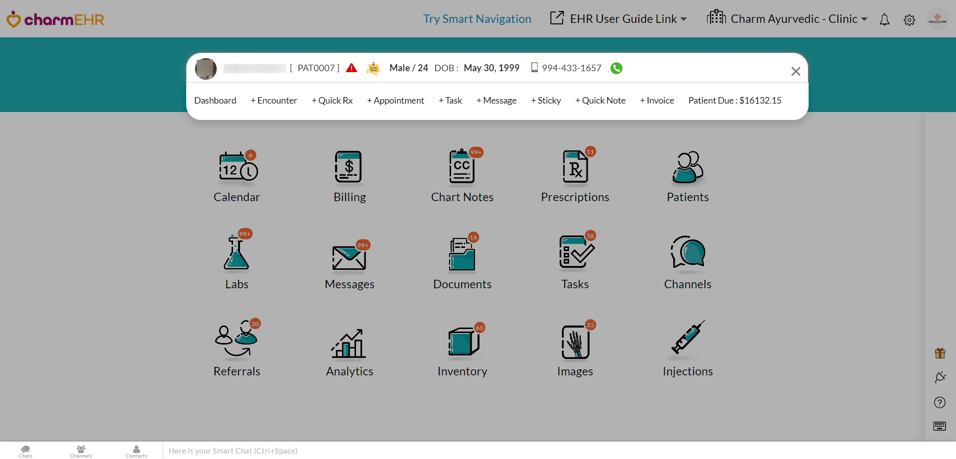 Scan Barcode in EHR Search Bar