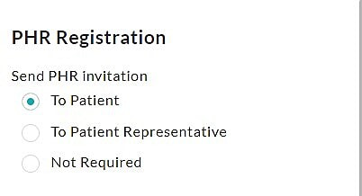 Send Patient Portal Invite