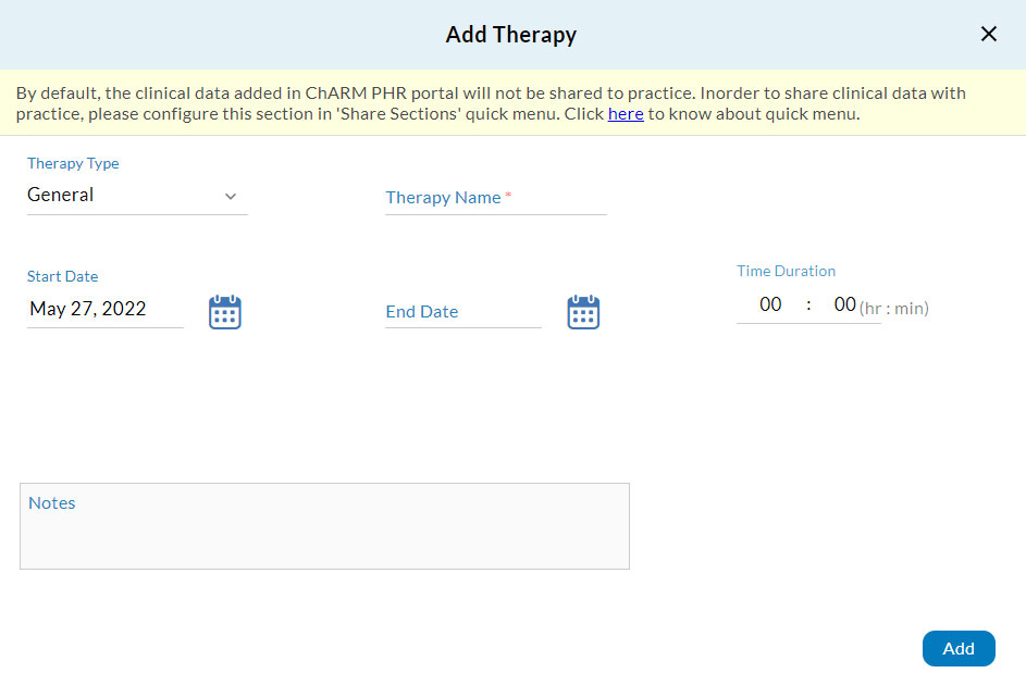 Add Therapy