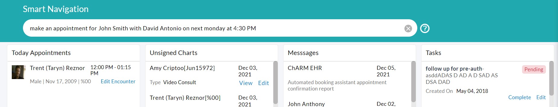 Smart Navigation Command