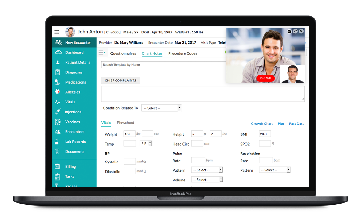 TeleHealth Dashboard