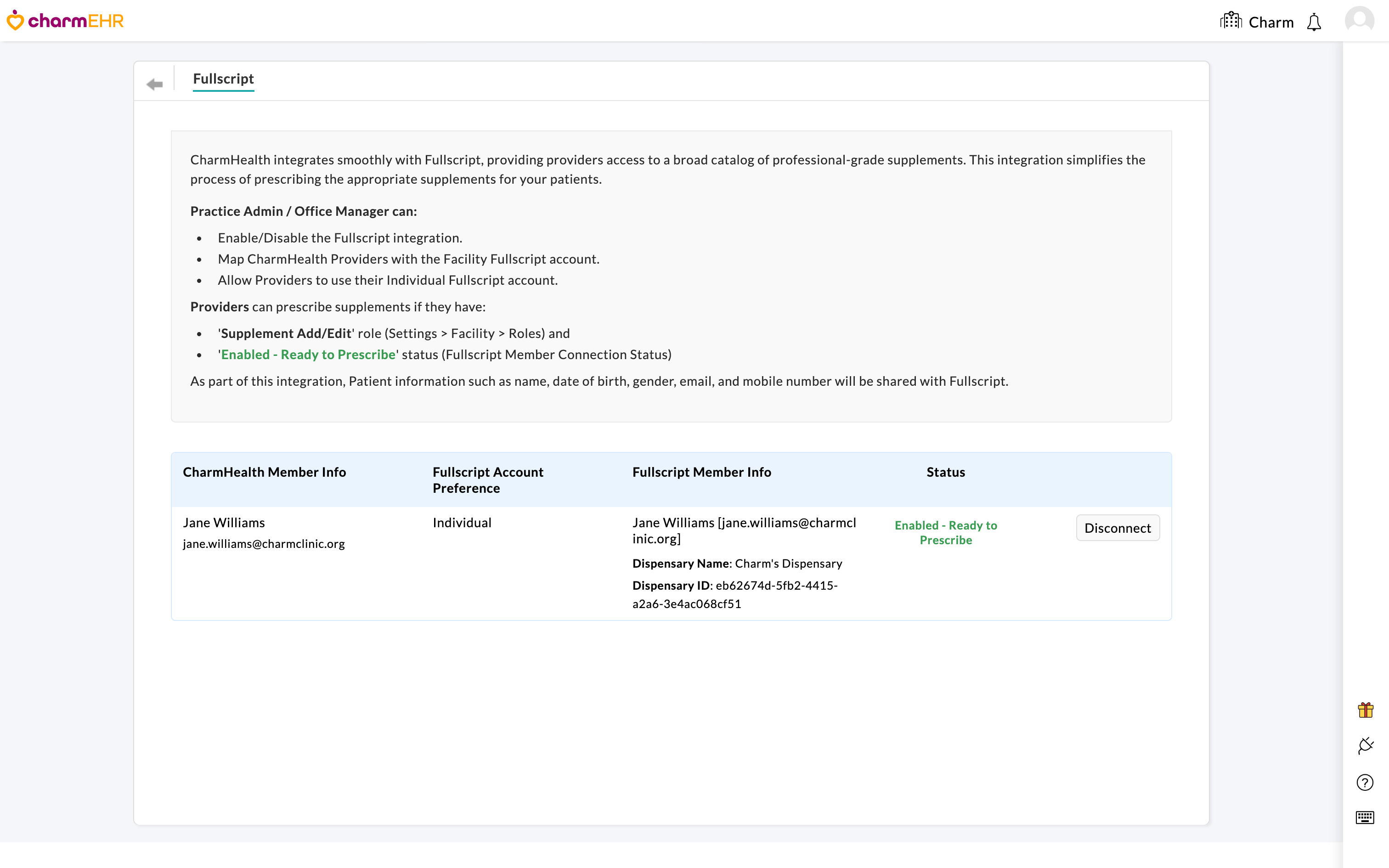 Individual FullScript Account
