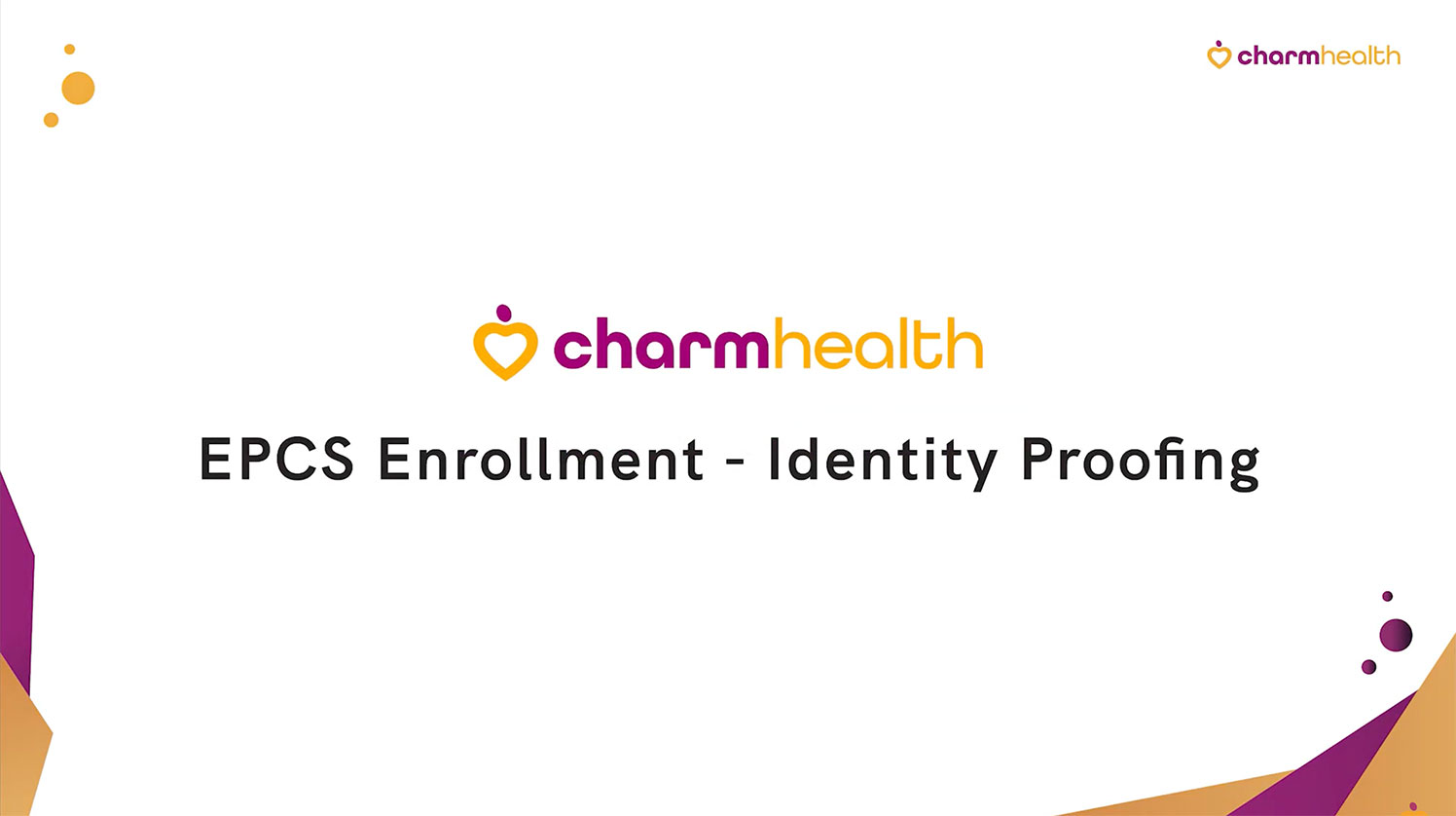 Step2: EPCS Enrollment - Identity Proofing