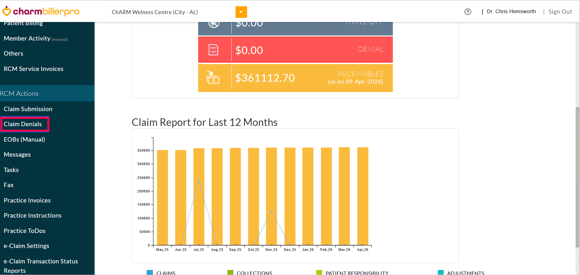 Claim Denails BillerPro Claim Denails BillerPro