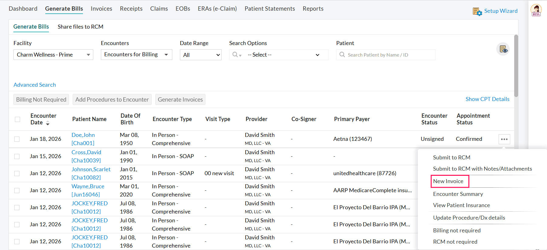 Single Invoice Single Invoice