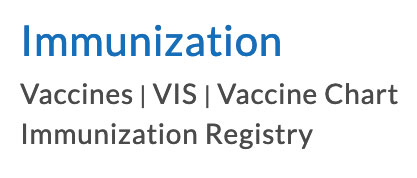 Configure Vaccines