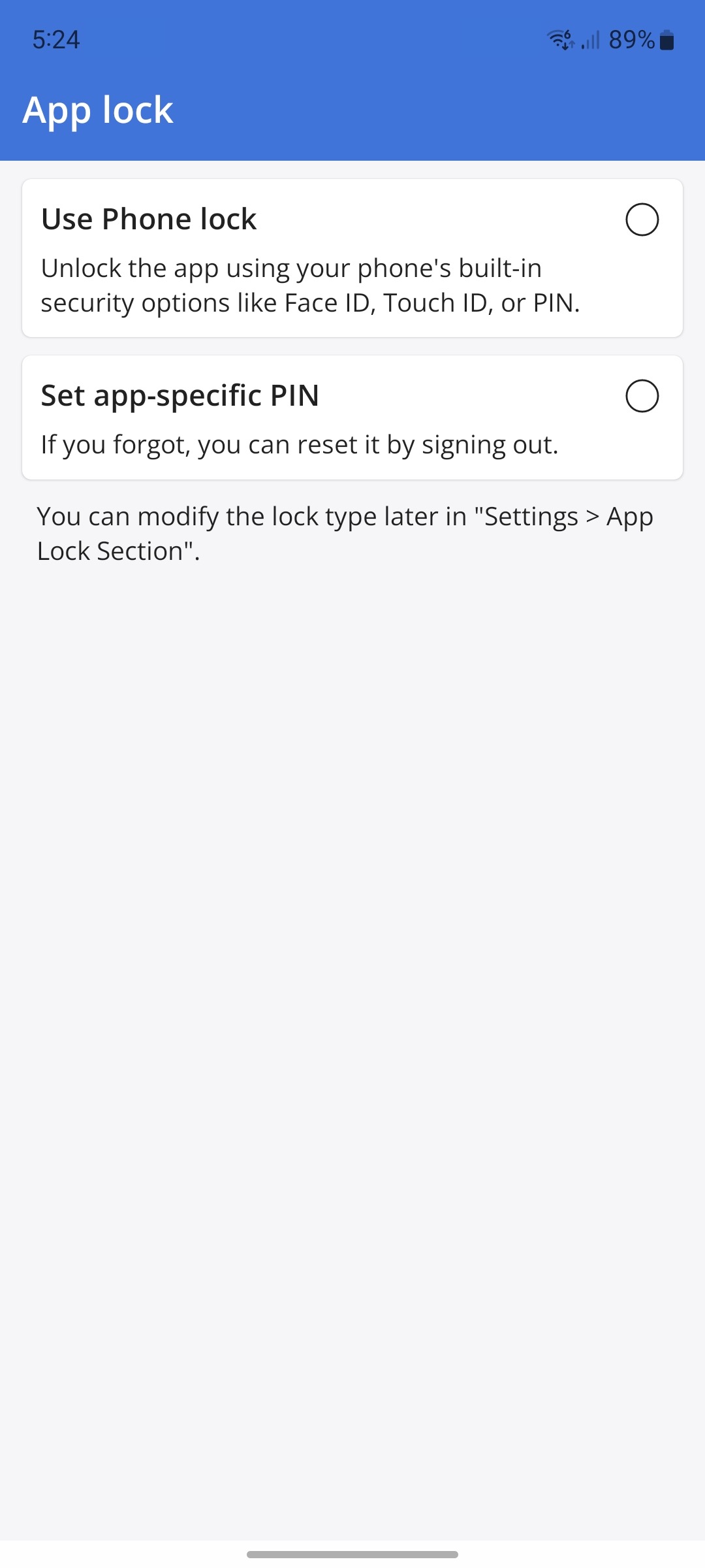 App Lock