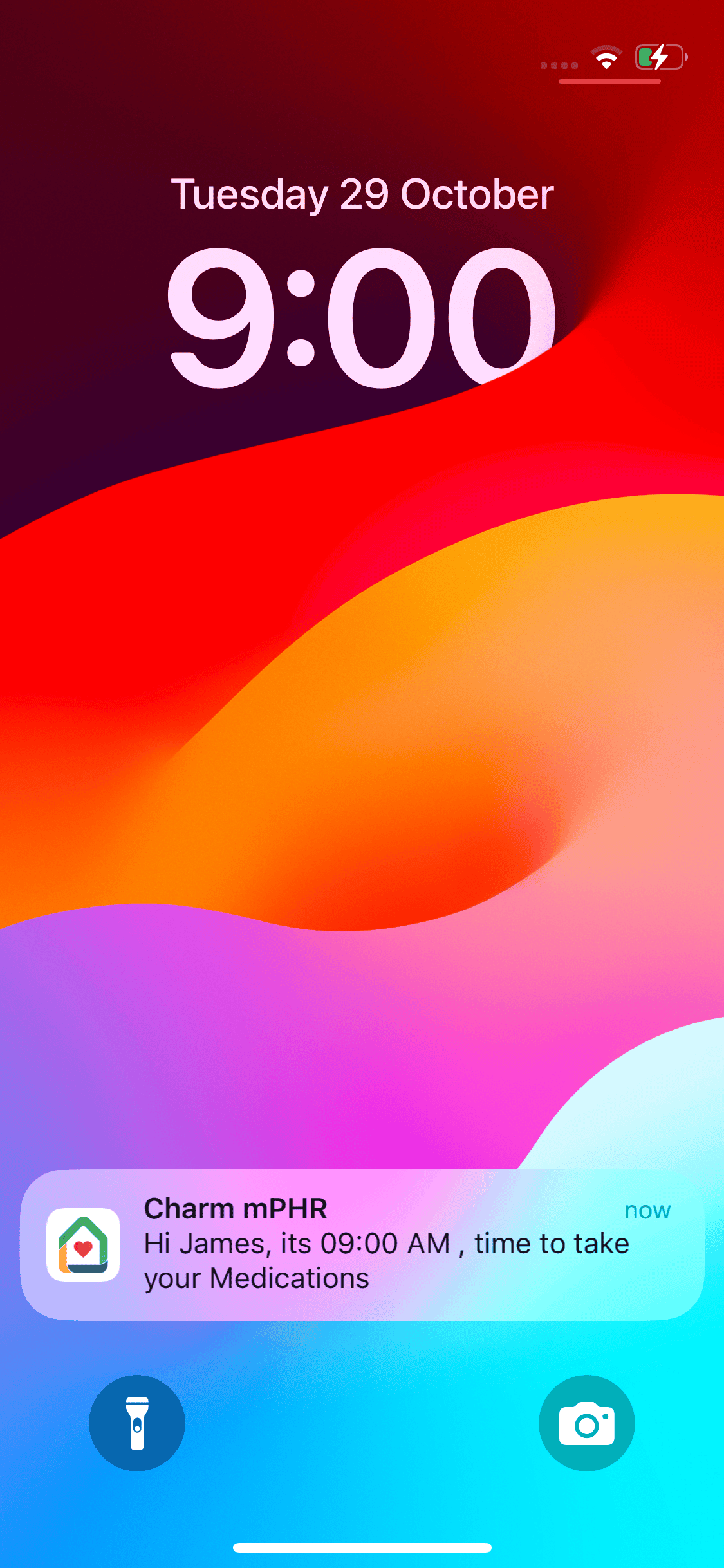 Remider on Screen IOS Remider on Screen IOS