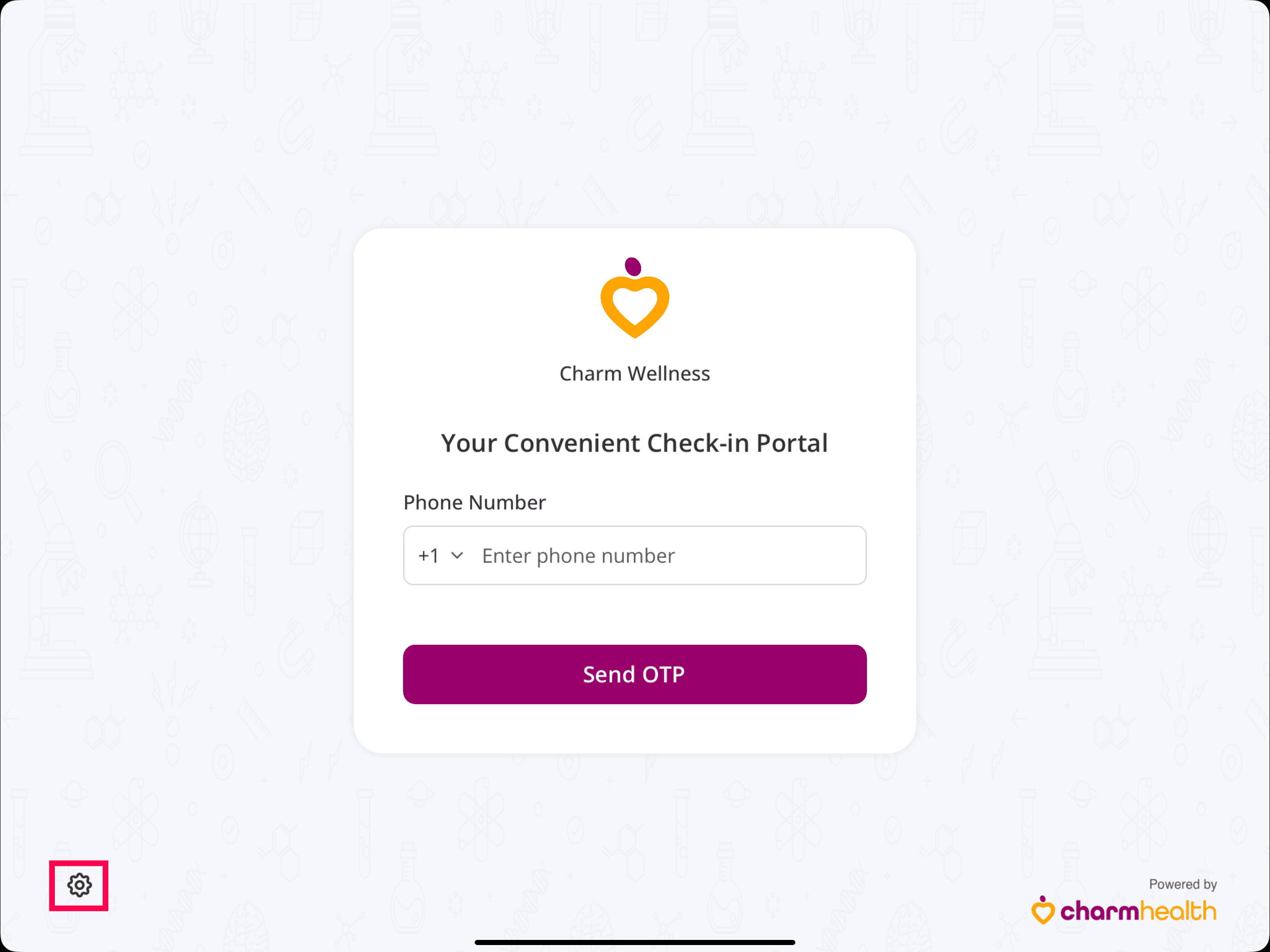 Self Check In Settings